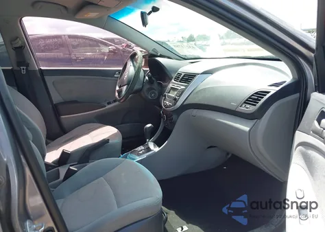 2013 Hyundai Accent Gls из США, поврежденный, VIN KMHCT4AE4DU498557